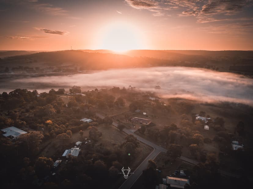 Sunrise over the Bindoon Valley