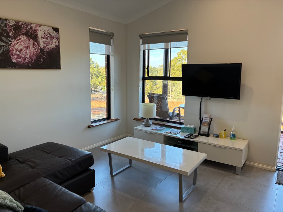 Bindoon cottage interior - comfortable living space