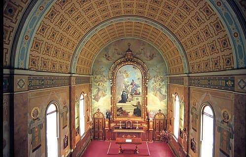 St Gertrude's College, an example of the expansive grounds and heritage buildings in New Norcia.